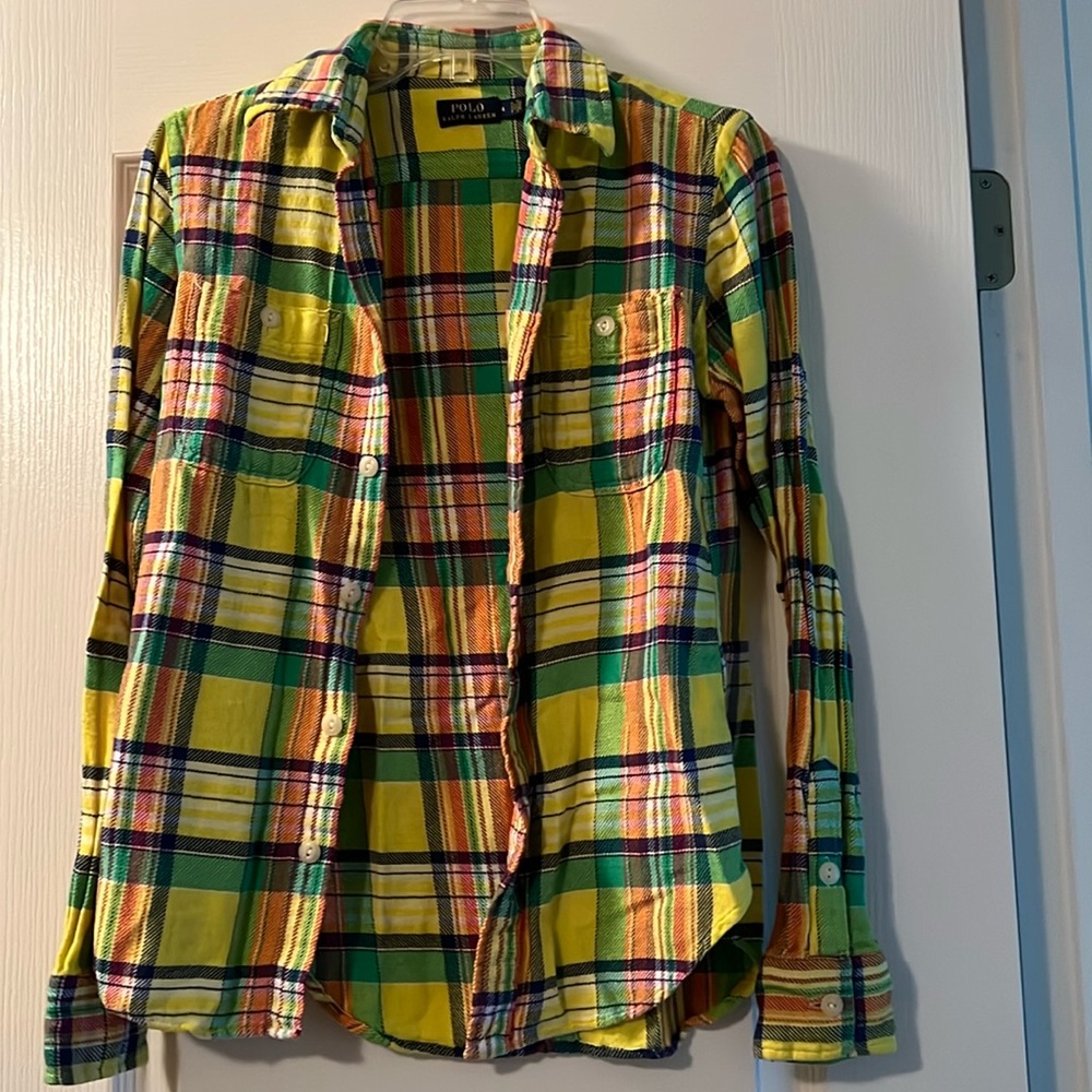 Polo by Ralph Lauren Flannel Shirt Like New